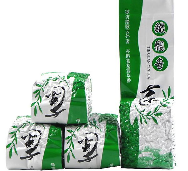 Promotion 125g top grade Chinese Anxi Tieguanyin tea oolong China fujian tie guan yin tea Tikuanyin health care oolong tea bags