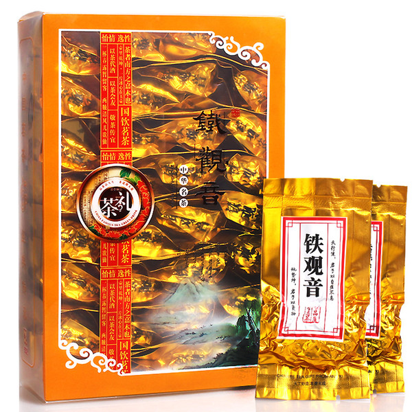 Promotion Anxi Tieguanyin Oolong tea with heavy-aroma 250g,green food,tie guan yin tea Wholesale OT-057
