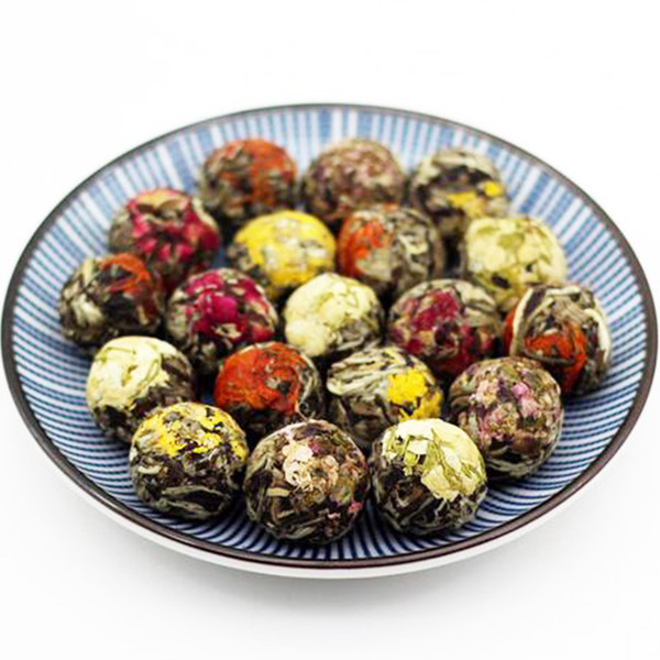 1kg White Tea Flower Ball Moonlight Pearl Mixed flavor Yunnan Puer tea Pearl Premium Ball Tea