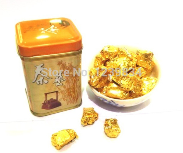 Ripe Puerh Cha Gao cake 20 pcs shu cha Gift box Packing puer tea chagao,tea cream lose weight