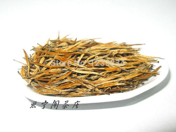 100G  Golden YunNan DianHong black tea famour Chinese tea Free shipping