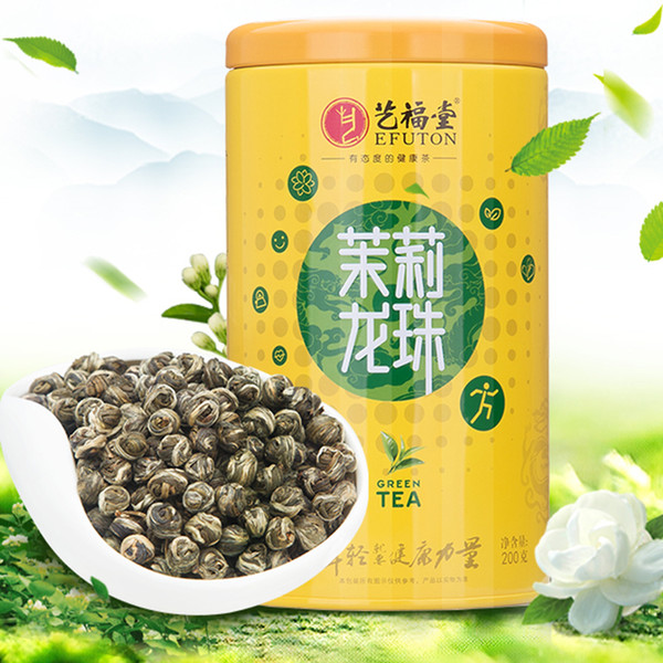 200g Jasmine Tea gold Prize Rich Fragrance Jasmine Ball Jasmin Pearl Guelder Tea Green Tea From Hometown of Jasmine OT-032 wholesale