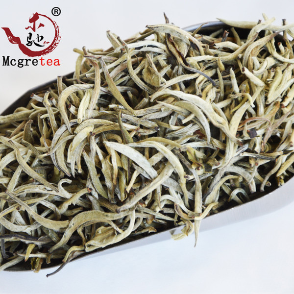 [Mcgretea] 2019 New tea Grade 200g Silver Needle, Taimushan Mountain White Tea, Baihao Yingzhen Conquer blood pressure Green Food