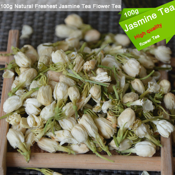 100g Natural Freshest Jasmine Flower Tea Organic Food Health Care Weight Loss Natural Organic Tea