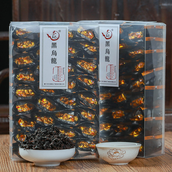 500g/2 boxs 64 small bags Oil cut Oolong Tieguanyin Tea Roasted Tea Lose Weight Tea Whitening Slimming Beauty Organic Black Oolong