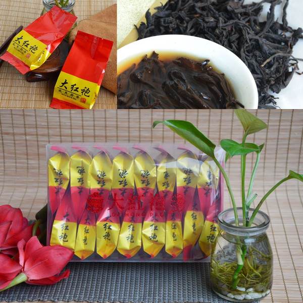 125g Chinese Da Hong Pao tea Hardcover packaging bag Robe oolong black tea green food da hong pao health care dahongpao tea