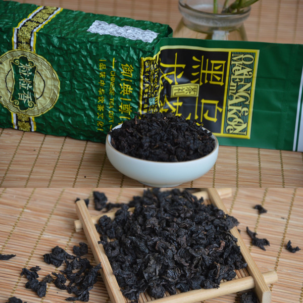 250g Tieguanyin Black Oolong Slimming Tea, Oil Cut Black Oolong Tea Tie Guan Yin Fast Weight Loss