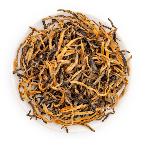 Chinese Black Tea Dian Hong Mao Feng, Honey Aroma Yunnan Black Tea Dianhong, China Red Tea Fengqing Dianhong