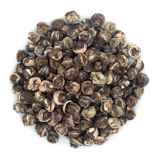 Organic Chinese Jasmine Green Tea Dragon Pearls First Grade China Fujian Jasmine Tea Balls Health Care