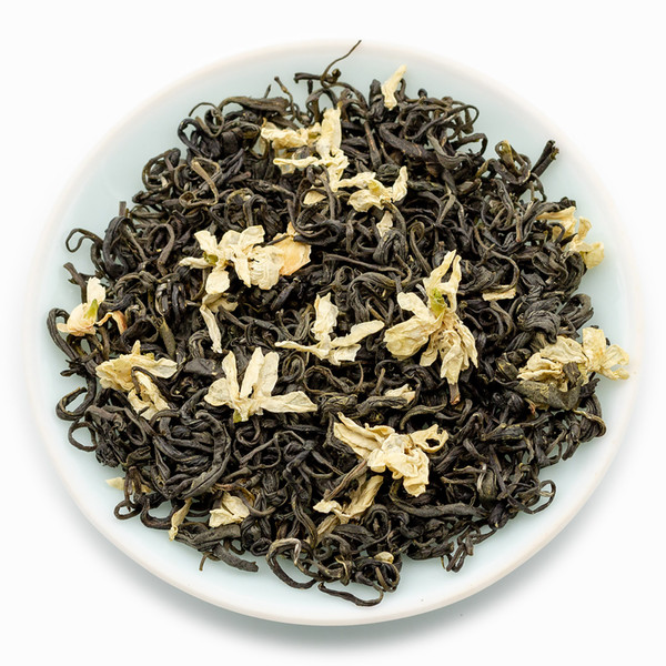 Loose Leaf Green Tea with Jasmine, High Mountain Mao Feng Jasmine Flavoured Green Tea Health Benefits
