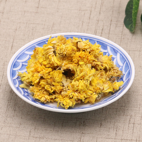 Natural Organic Huangshan Chrysanthemum Flower Tea 250g, Chinese Herbal Tea Huangshan Gongju Blooming Tea Health Benefits