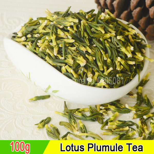 High quality tea lotus seed core feather 100 grams of lotus seed core clearing heart fire health, free delivery
