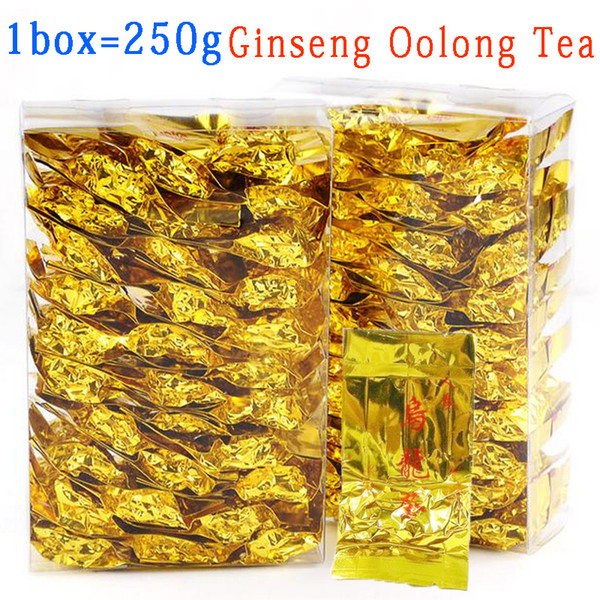 Ginseng tea oolong tea, 1 boxes of 250g health tea, Taiwan ginseng oolong tea, ginseng tea + Gift Free Delivery