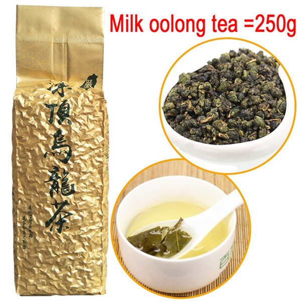 250g Milk Oolong Tea Beauty Weight loss Lowering Blood Pressure High Mountains JinXuan Milk Oolong Tea Chinese Taiwan Fresh Green Tea