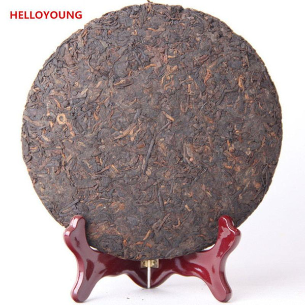 C-PE357WU special treasures yunnan puerh tea pu er ripe tea cake puer tea 357g
