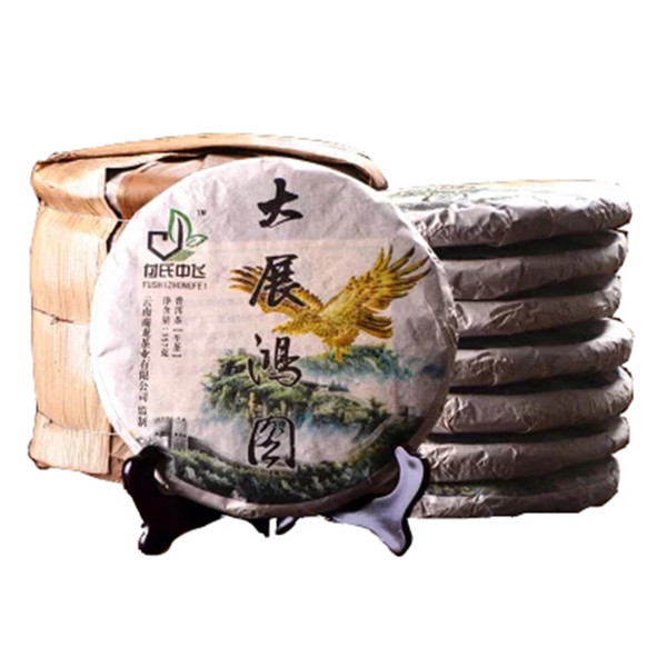 Yunnan Pu'er raw tea 357g Ancient trees Knot Pu'er tea Yunnan seven sub-cake old trees