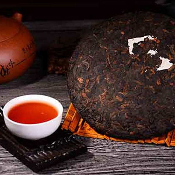 5 years Chen Jingmei Pu'er cooked tea cake Yunnan 100 years old trees Pu'er tea 200g