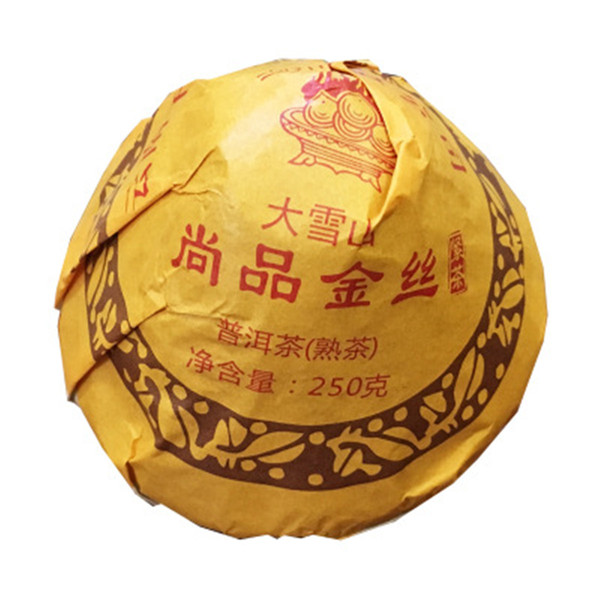 Big Snowy Mountains XiaGuan Mushroom Shape Pu-erh Tea 2017 250g Ripe