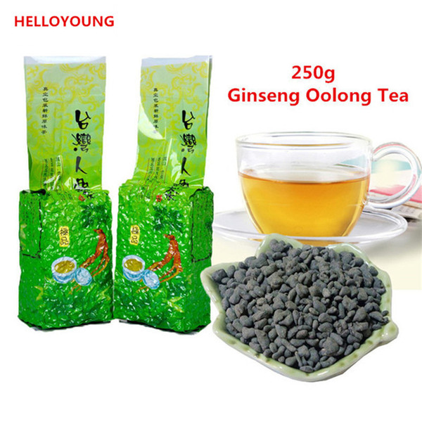 C-WL046 Promotion! 250g Famous Health Care Taiwan Ginseng Oolong Tea, Chinese Ginseng Tea, Wulong Tea