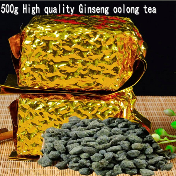 2017 New Famous Premium Organic Taiwan Dong ding Ginseng Oolong Tea Green Food For Health Care Lose Weight Wulong Free shipping