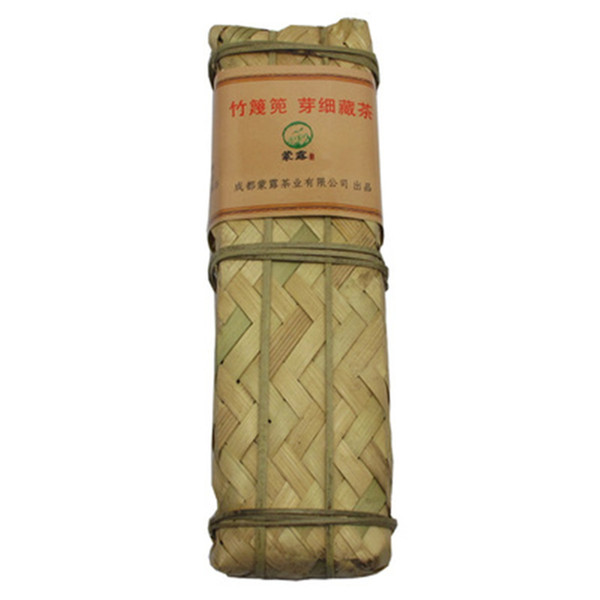 Tibetan Tea Horse Road Dark Tea Sichuan Ya'An Hei Cha in Bamboo Basket 200g