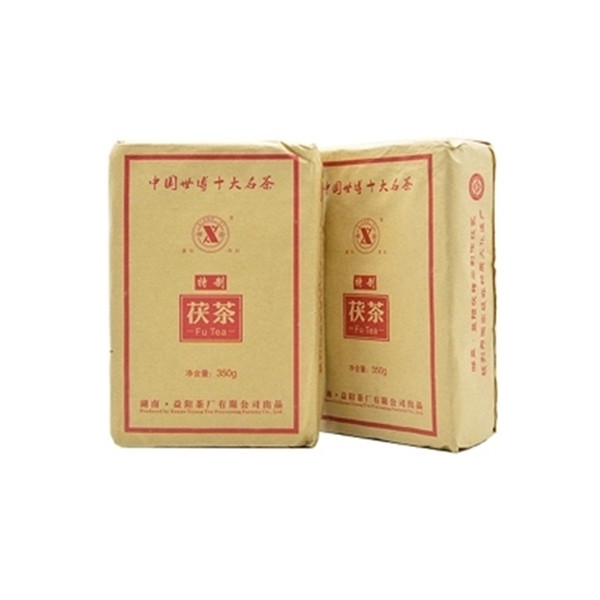 World Expo Fu Tea Black Tea Anhua Dark Tea Fu Brick 350g