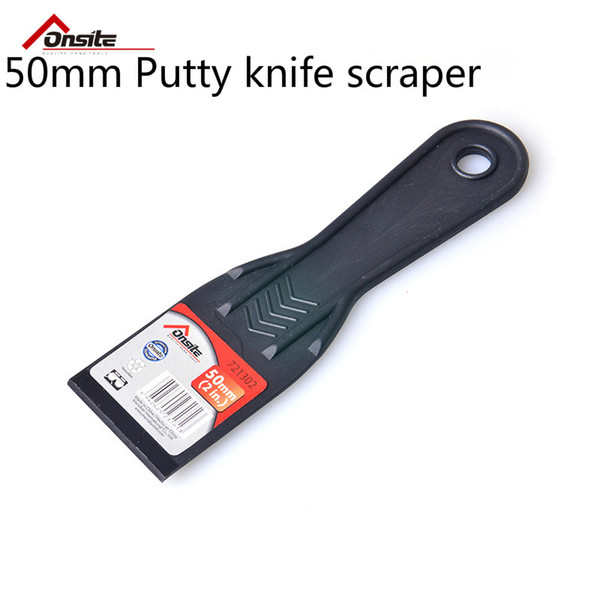 50mm Plastic Putty Knife 2 Inch Blade Scraper Scraping Cleaning Putty knife scraper hot sale hand tool