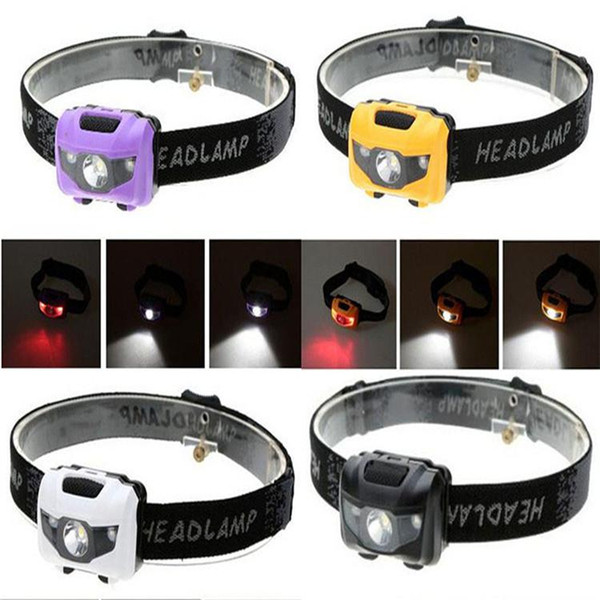 New Plastic Owl Style Headlamps Adjustable Waterproof Energy Saving Head Lamp Outdoor Portable Mini Headlight Construction Tools