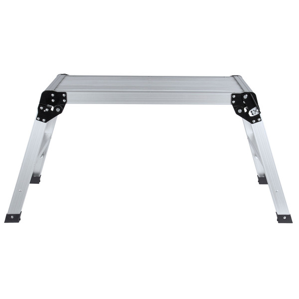 Certified EN131 Aluminum Platform Drywall Step Folding Work Bench Stool Ladder