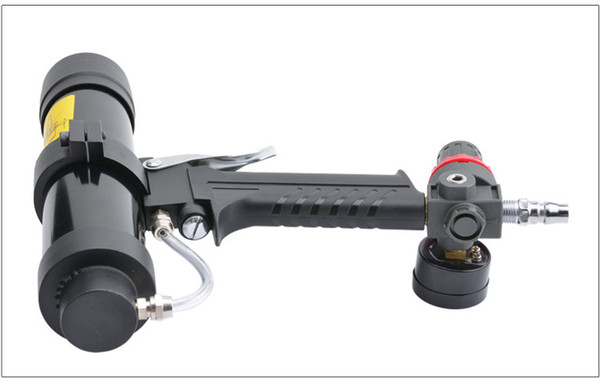 310ML pneumatic air glass glue guns caulking gun tools set