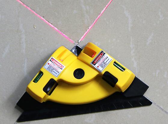 Tile Fixing Right Angle 90 Degree Vertical Horizontal Laser Line Projection Square Levels 2 Line Nivel Laser Level Ground Wire Instrument