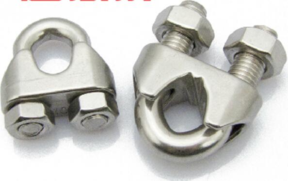 Stainless steel wire rope clip/clamp/stainless steel clamp/u-shaped clip/wire clip