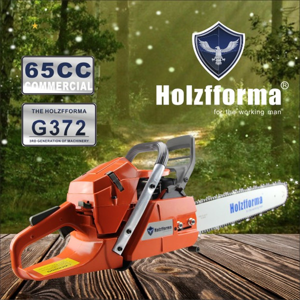 65cc Holzfforma® G372 H 365 Commercial Gasoline ChainSaw with 20inch Guide Bar and Saw Chain Top Quality By Farmertec One year warranty