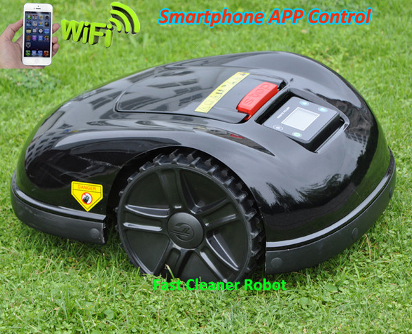 2018 Newest Robot Lawn Mower E1600T with 13.2ah lithium battery which is for larger lawn