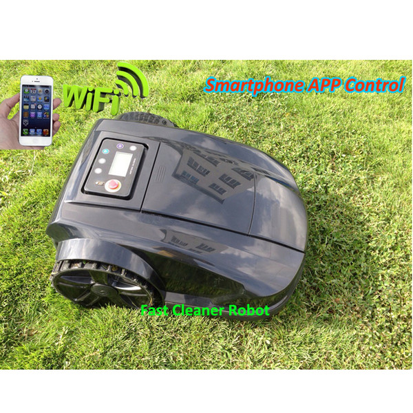 Best Robot Lawn Mowers S520 2018 black Color With Smart Gyroscope Function,Smartphone WIFI