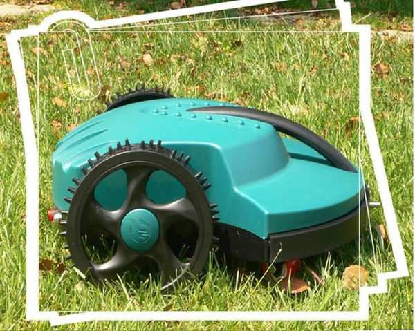 The Cheapest Automatic Robot Lawn Mower 158 with Lead-acid Battery(Auto recharge,Remote Control,rain sensor,waterproof,CE&ROSH)