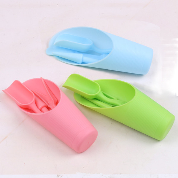 Shovel Cup Scoop Hole Puncher Transplant Device Succulent Plants Digging Seeding Home Gardening Tools Suit Pure Color 1 75ch bb