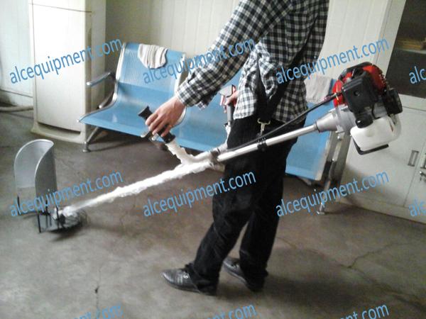 Mini gasoline rice and wheat harvester/soybean paddy harvester/mini harvester/mini rice cutter