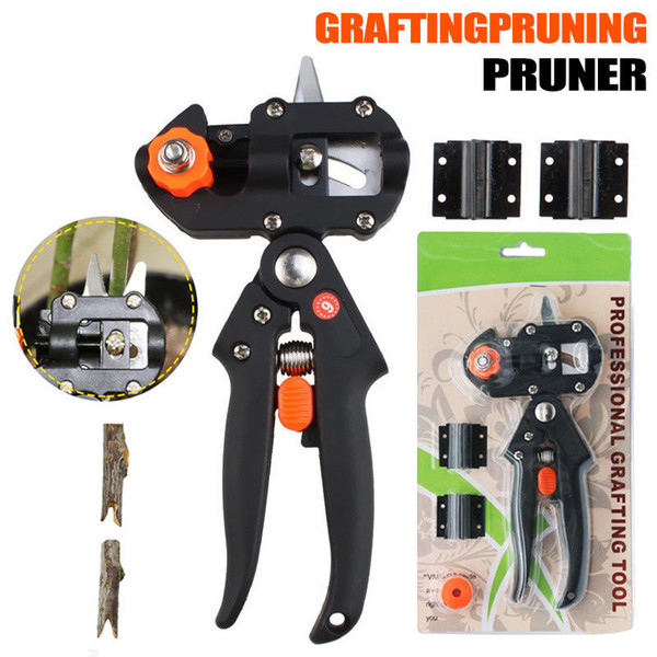 Garden Grafting Pruning Pruner Cutting Tools Kit for Plant Branch Twig Scissors