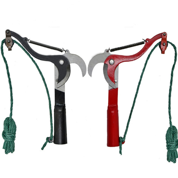 high altitude pruning shears 1pc tree trimmer branches cutter garden pruning scissor pick fruit tool with rope no handle