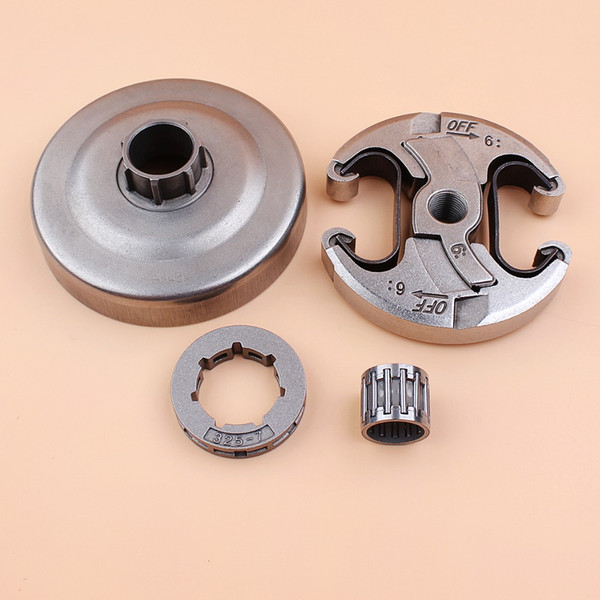 Clutch Drum .325 7T Needle Bearing Kit For HUSQVARNA 340 345 346 XP 350 445 450 Chainsaw 537 11 05-03 / 503873072