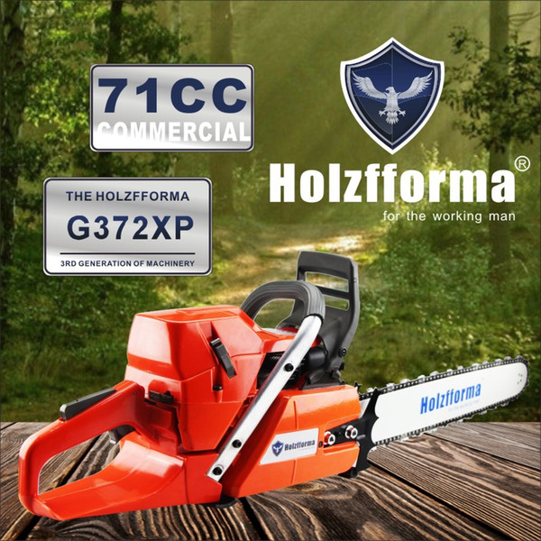 71cc Holzfforma® G372xp H 372 Commercial Gasoline Chain Saw with 28inch Guide Bar and Saw Chain Top Quality By Farmertec One year warranty