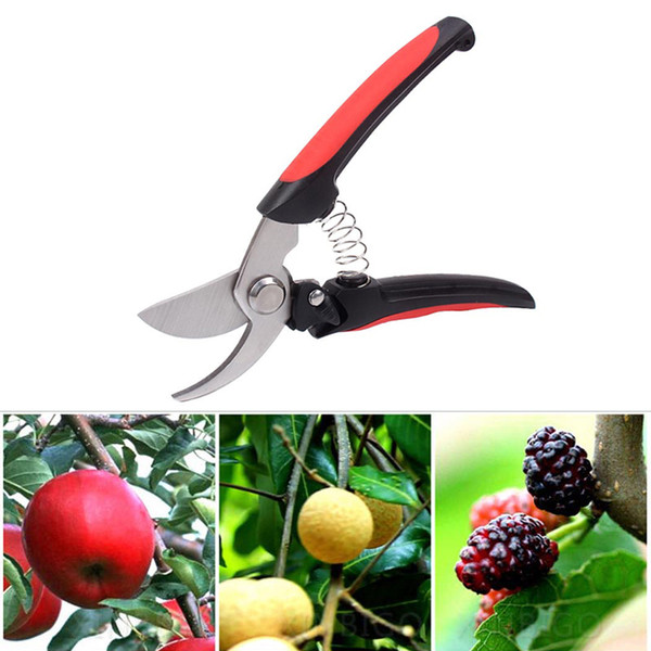 Garden Scissors Grafting Tool High Strength Stainless Steel Fruit Tree Pruning Shears Garden Plant Secateurs Easy Pruning Tools