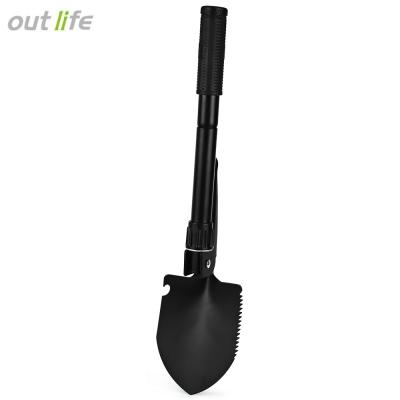 Mini Folding Shovel Survival Spade Entrenching Multi-functional Tool with Carrying Pouch for Camping Hiking Adventure Hot + NB