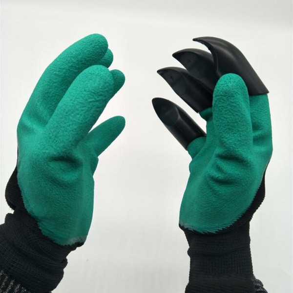 new Garden Genie Gloves with 4 Claws Quick & easy way to Gardening Builders Digging & Planting / Rubber+Polyester WN078