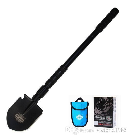 Military Portable Folding Beach Shovel Survival Spade Trowel Dibble Pick Emergency Garden Camping Outdoor Palaplegable Tool