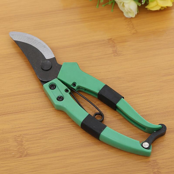 2018 Garden Tools Plastic Handle Gardening Scissors Branch Scissors Flower and Tree Pruning Tools DHL Free Shipping LX6188