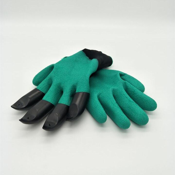 new Garden Genie Gloves with 4 Claws Quick & easy way to Gardening Builders Digging & Planting / Rubber+Polyester WN078