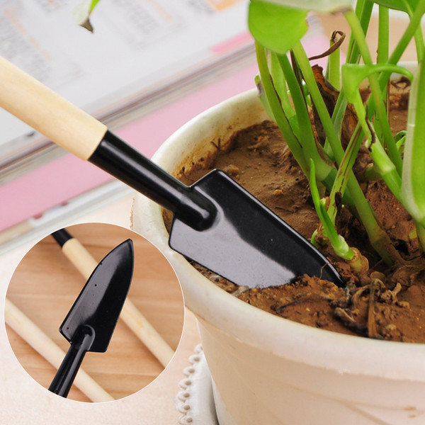 Mini Garden Tools 3 Designs Kids Garden Planting Tools Small Shovel Rake Spade Garden Tool Accessories 50 Pieces DHL