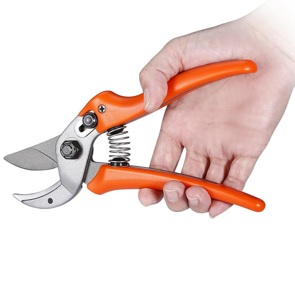 Professional Garden Pruning Shear Tree Trimmer Secateur Hand Pruner Safety Lock Flower Cutter Grafting Garden Tool Scissors Trimmer NB